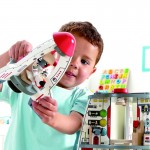 Racheta spatiala din lemn - statie spatiala Hape